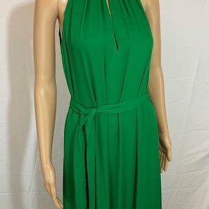 Antonio Melani Size 4 Green Sleeveless Spring Summer Maxi Dress Gown